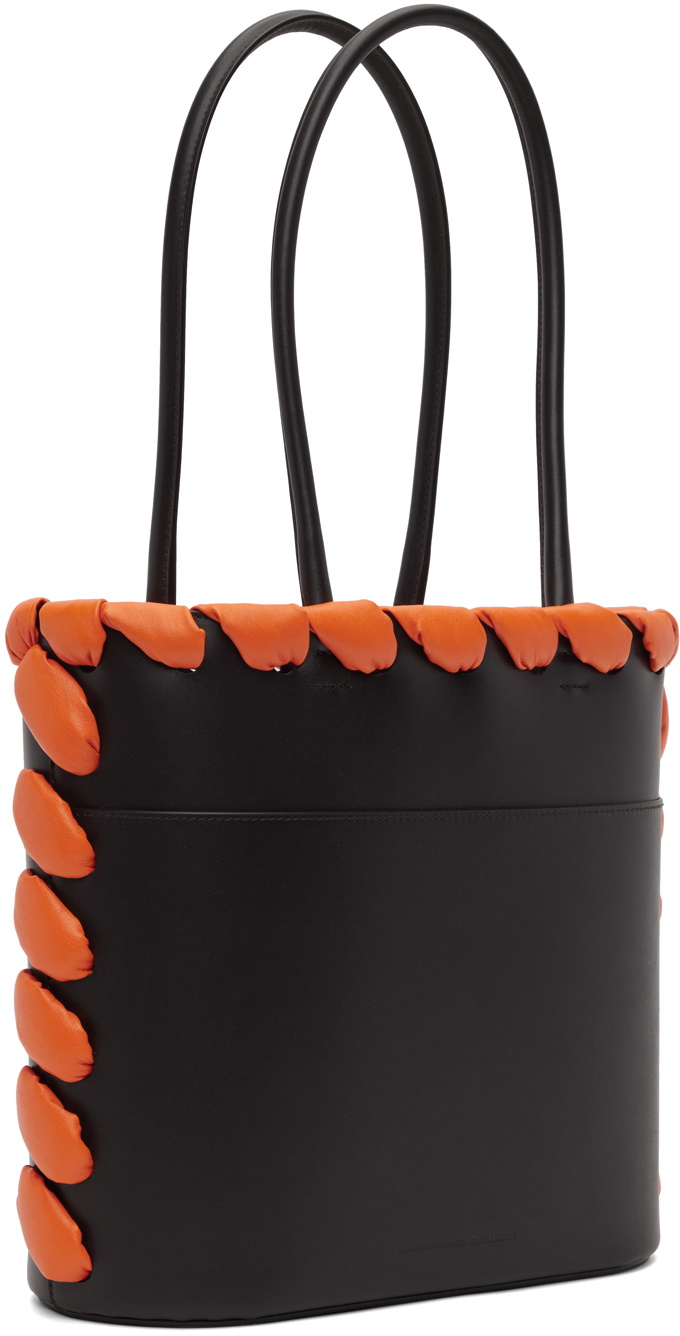 At.Kollektive Black Natacha Ramsay-Levi Edition Medium Braided Tote