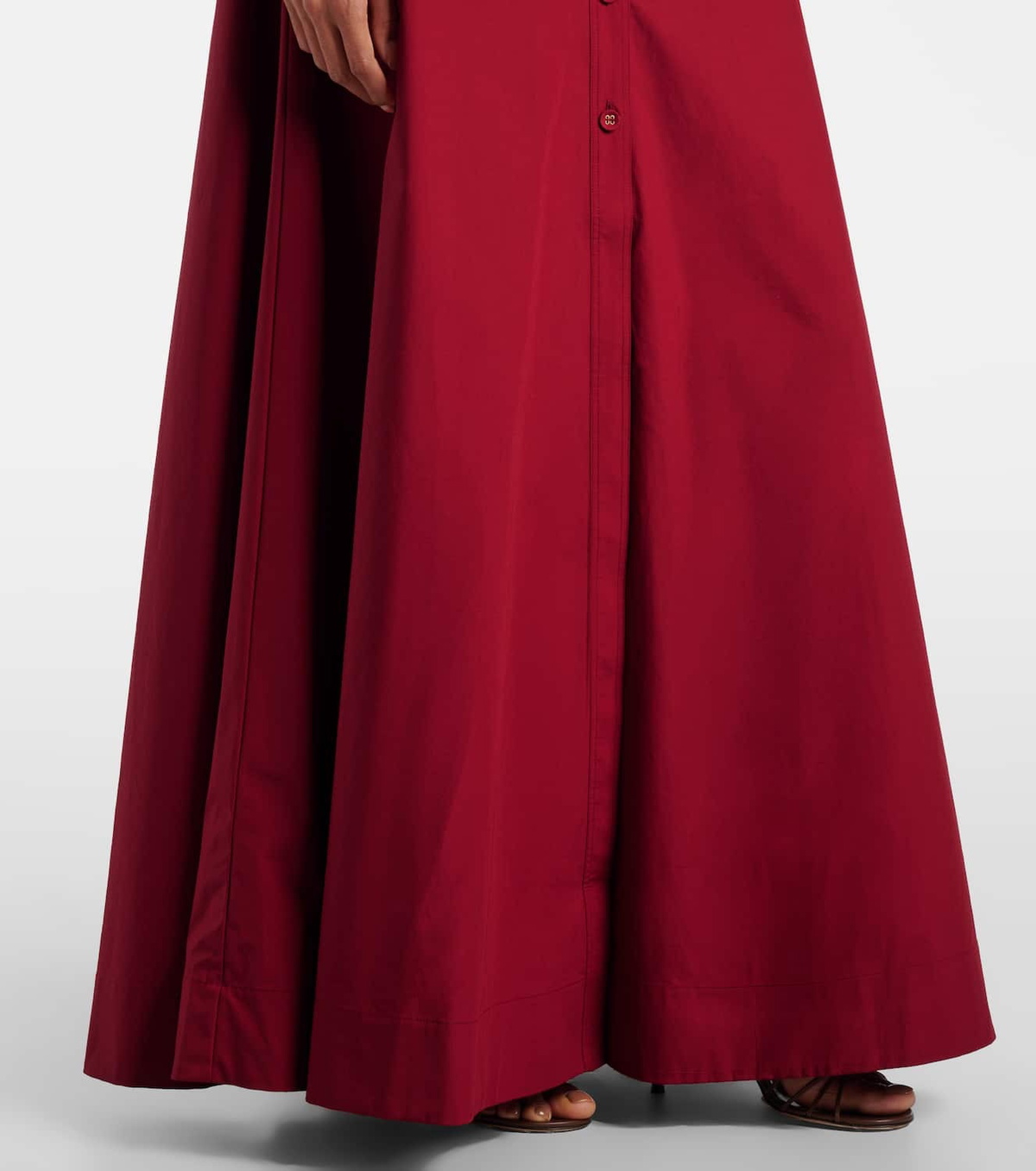 Roland Mouret Cotton poplin shirt dress