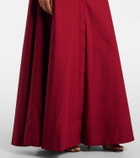 Roland Mouret Cotton poplin shirt dress