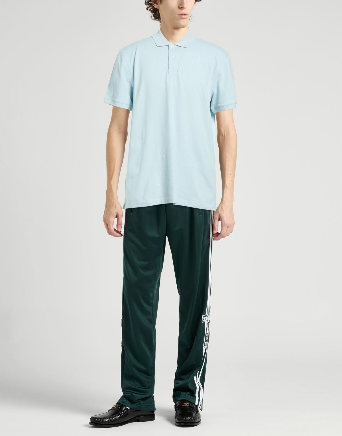 K-way Mens Polo shirt Sky in Blue