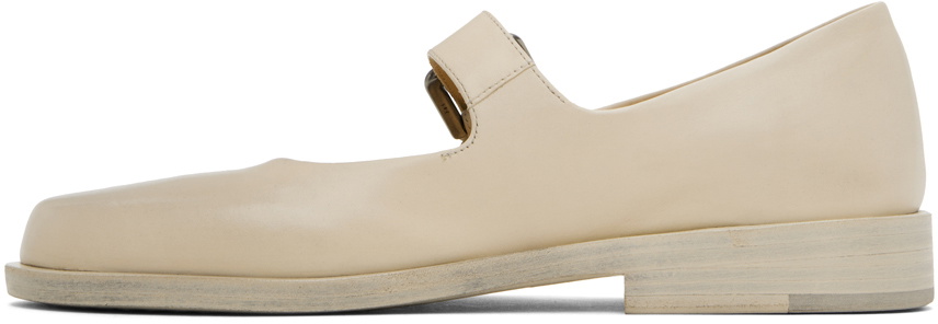 Marsèll Beige Mary Jane Loafers