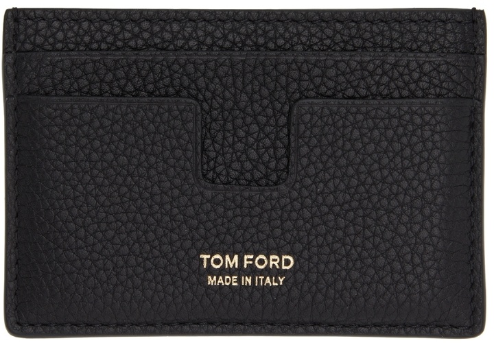 Photo: TOM FORD Black T Line Classic Card Holder