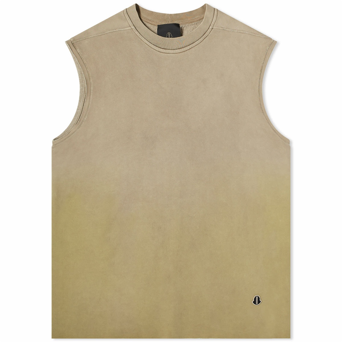 Photo: Rick Owens x Moncler Genius Tarp Sleeveless T-Shirt in Acid Degrade