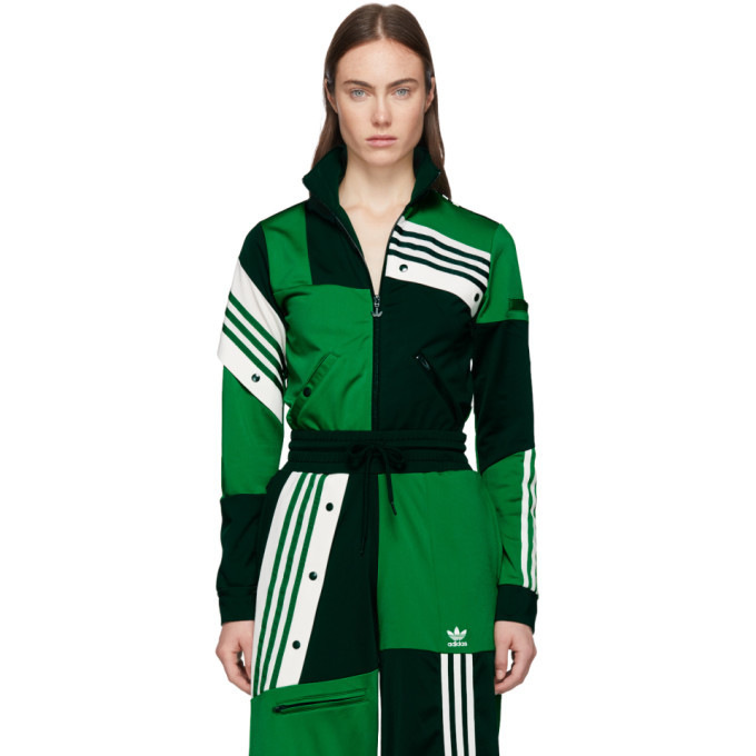 Photo: adidas Originals by Danielle Cathari Green Deconstructed Track Jacket