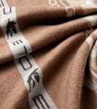 Etro Fringe-trimmed wool jacquard throw