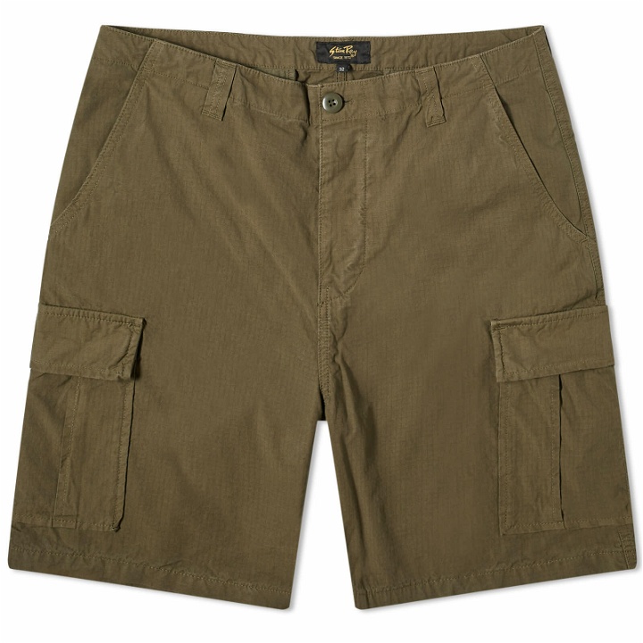 Photo: Stan Ray Men's Ripstop Cargo Shorts in Olive