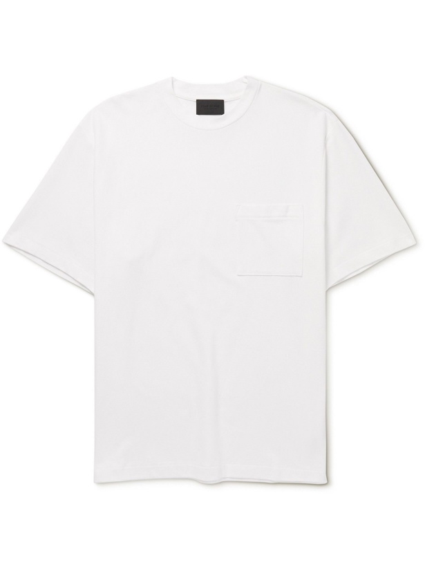 Photo: Fear of God - Cotton-Piqué T-Shirt - White