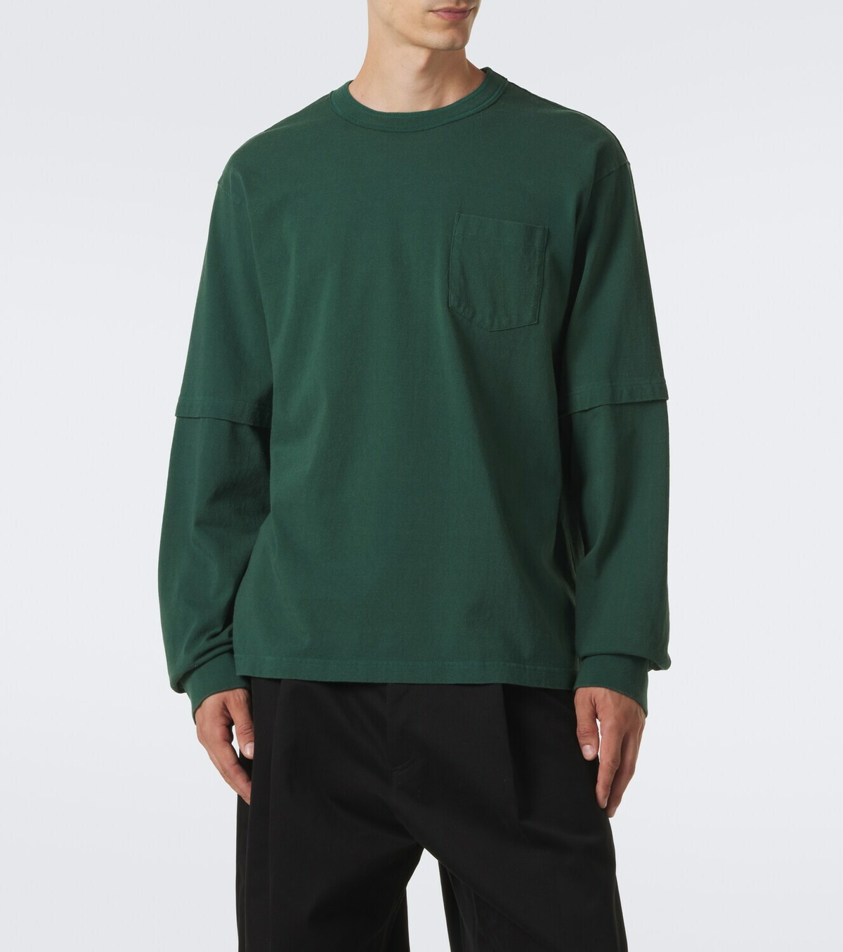 Sacai Cotton jersey T-shirt
