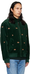 Polo Ralph Lauren Green Barracuda Bomber Jacket