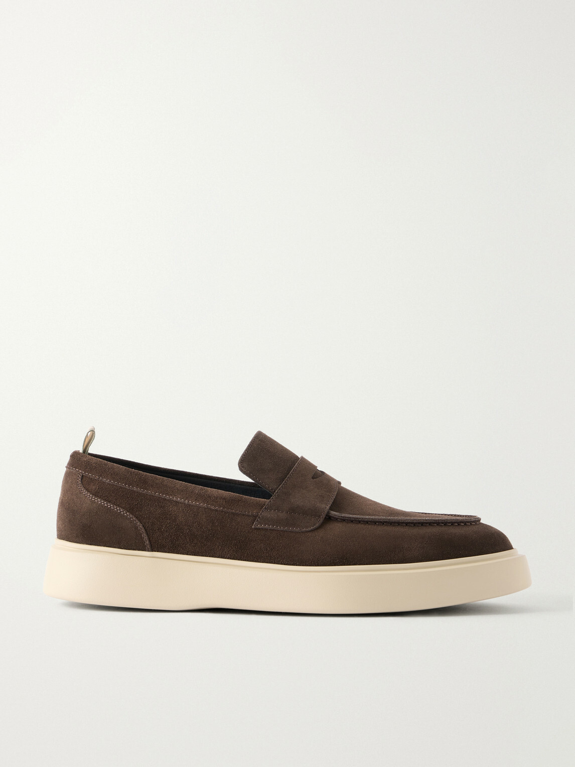 Officine Creative - Frame 001 Suede Loafers - Brown