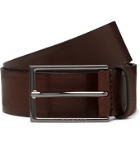 Hugo Boss - 3.5cm Leather Belt - Brown