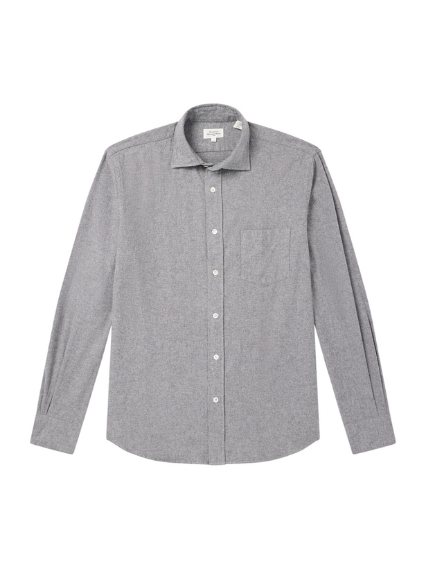 Photo: Hartford - Paul Cotton-Flannel Shirt - Gray