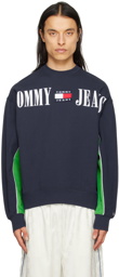 Tommy Jeans Navy Retro Sweatshirt
