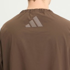 Adidas Men's x Entire Studios ZNE Half Zip Woven Sweatshirt in Dust Cargo