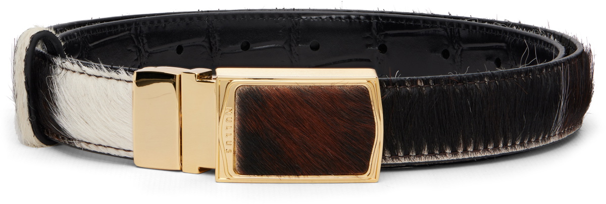 NULLUS Black Fractured Sword V.2 Belt NULLUS