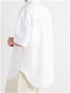 STUDIO NICHOLSON - Sorono Cotton-Poplin Shirt - White