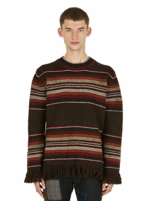 Photo: Serape Sweater in Brown