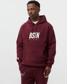 Bstn Brand Bstn & Nba Miami Heat Hoody Red - Mens - Hoodies