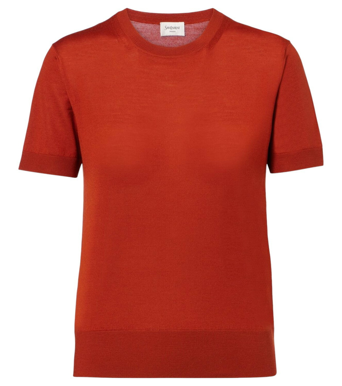 Saint Laurent White Saint Laurent Heart T-Shirt Saint Laurent