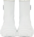 Rombaut White Boccaccio II Chelsea Boots