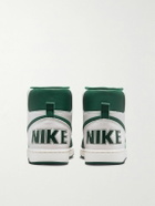 Nike - Terminator Leather High-Top Sneakers - Green