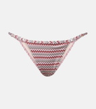 Bananhot Emi-Lynn chevron bikini bottoms