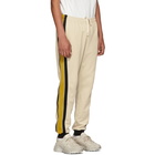 Gucci Beige Striped Lounge Pants