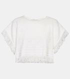 Zimmermann Cotton terry crop top