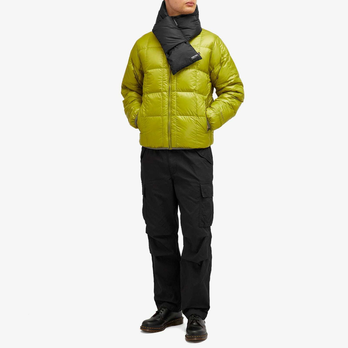 thisisneverthat Men's Pertex Down Scarf in Black thisisneverthat