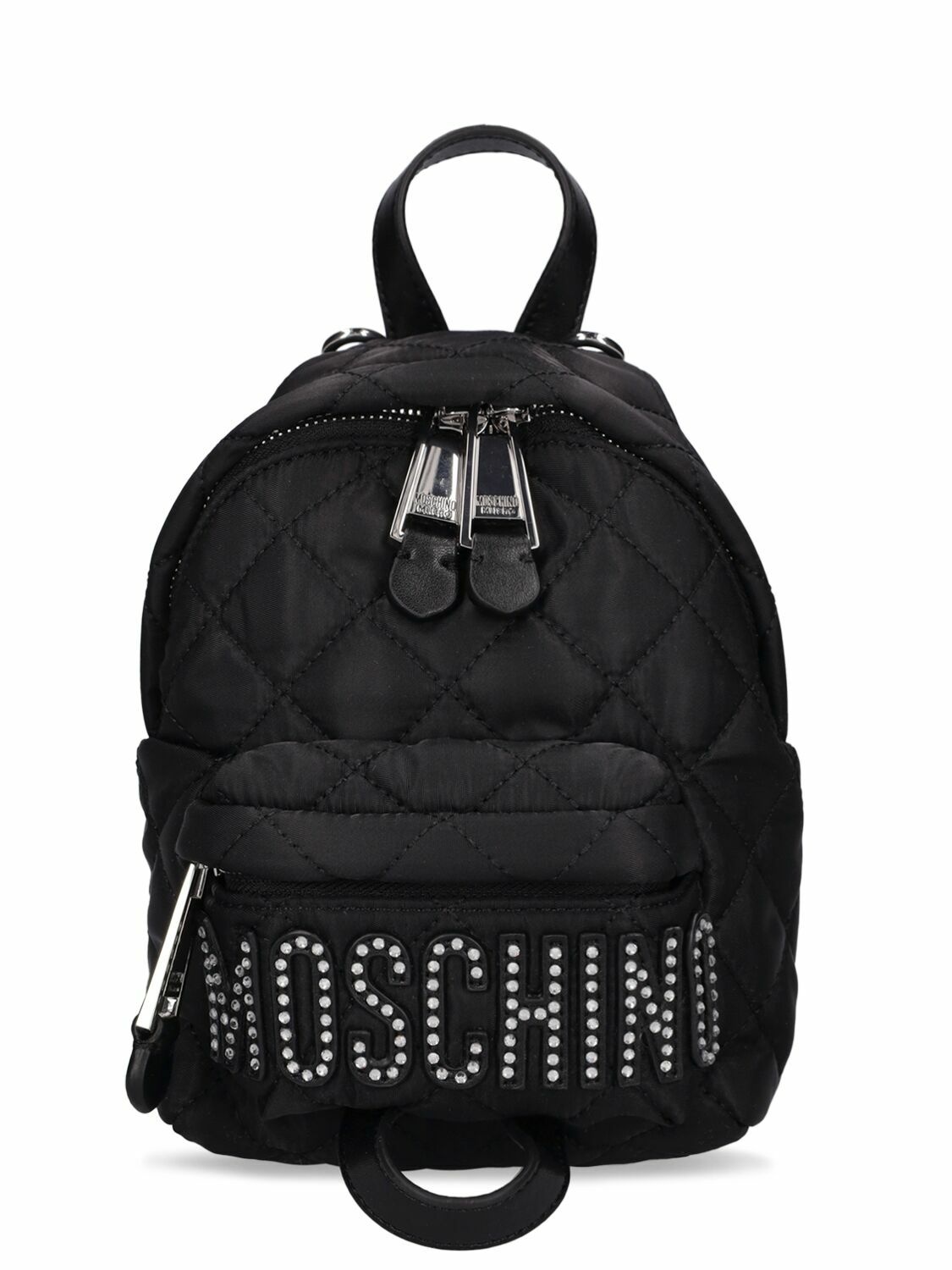 Photo: MOSCHINO - Crystal Logo Mini Backpack
