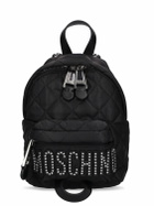 MOSCHINO - Crystal Logo Mini Backpack