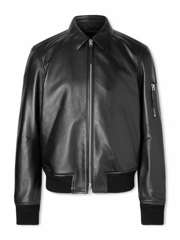 Photo: TOM FORD - Leather Blouson Jacket - Black