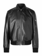 TOM FORD - Leather Blouson Jacket - Black