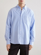 Hartford - Pitt Cotton-Oxford Shirt - Blue