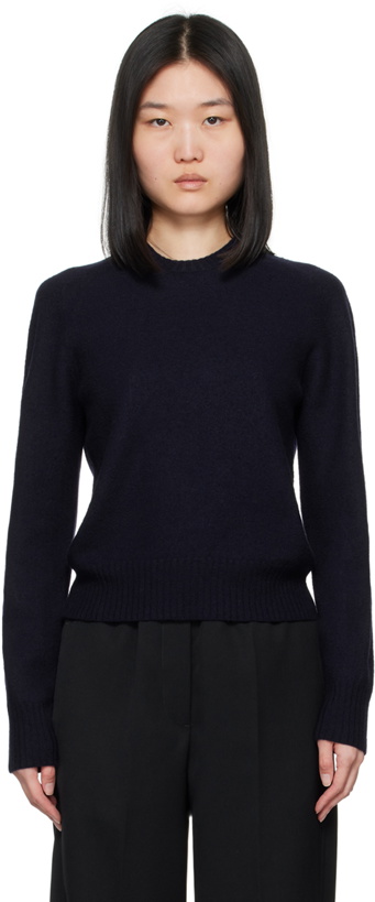 Photo: Jil Sander Navy Crewneck Sweater