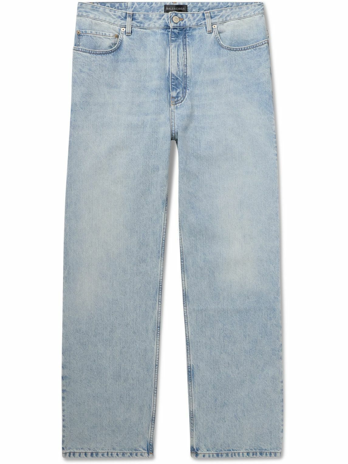 デニム・ジーパン BALENCIAGA DENIM JEANS Baggy Pants in Blue | Balenciaga US