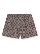 Hanro - Fancy Printed Cotton Boxer Shorts - Red