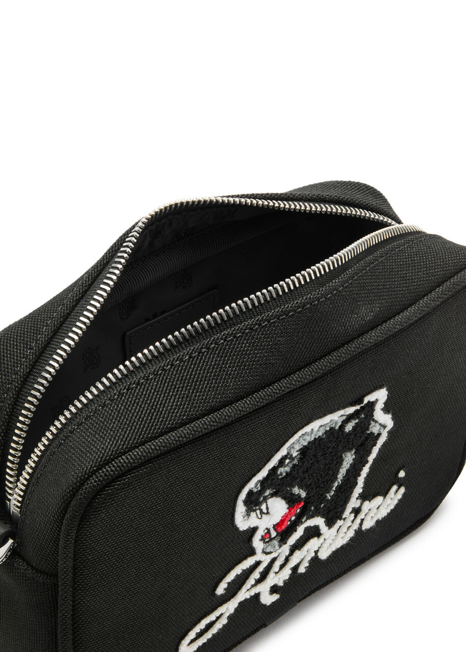Amiri Panther Canvas Camera bag - Black - One Size Amiri