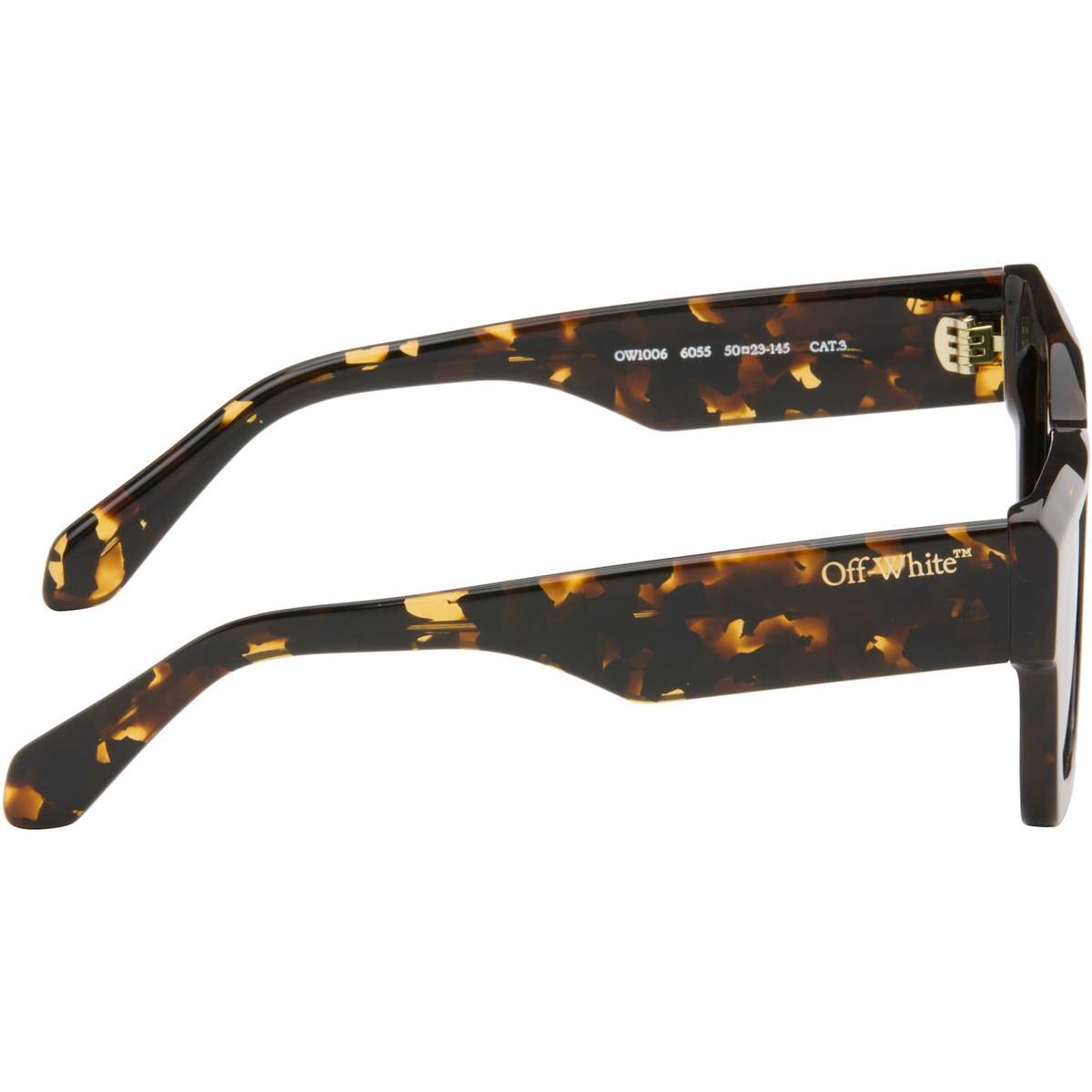 Off-White Brown Davie Sunglasses