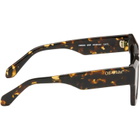 Off-White Brown Davie Sunglasses