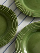 The Conran Shop - Amberley Set of Four Glazed Stoneware Dinner Plates, 28cm