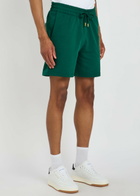 Casablanca Logo Cotton Shorts Green