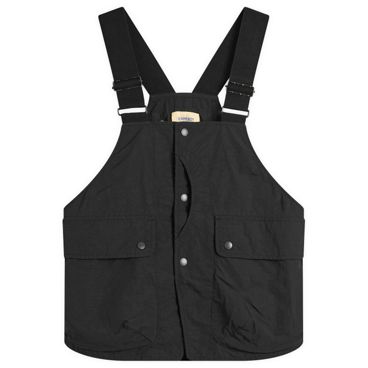 Photo: Beams Boy Women's Hunt Vest in Black 