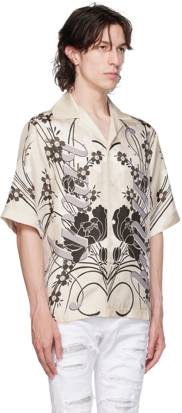 AMIRI Off-White Floral Shirt Amiri