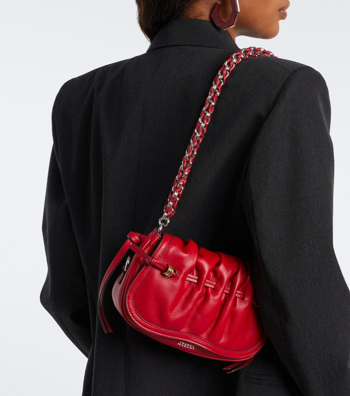 Isabel Marant Bolton XS leather shoulder bag