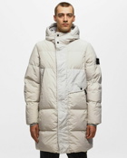 Stone Island Real Down Blouson Garment Dyed Crinkle Reps Recycled Nylon Brown - Mens - Down & Puffer Jackets