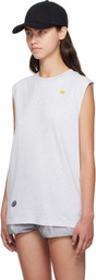Acne Studios Gray Logo Tank Top