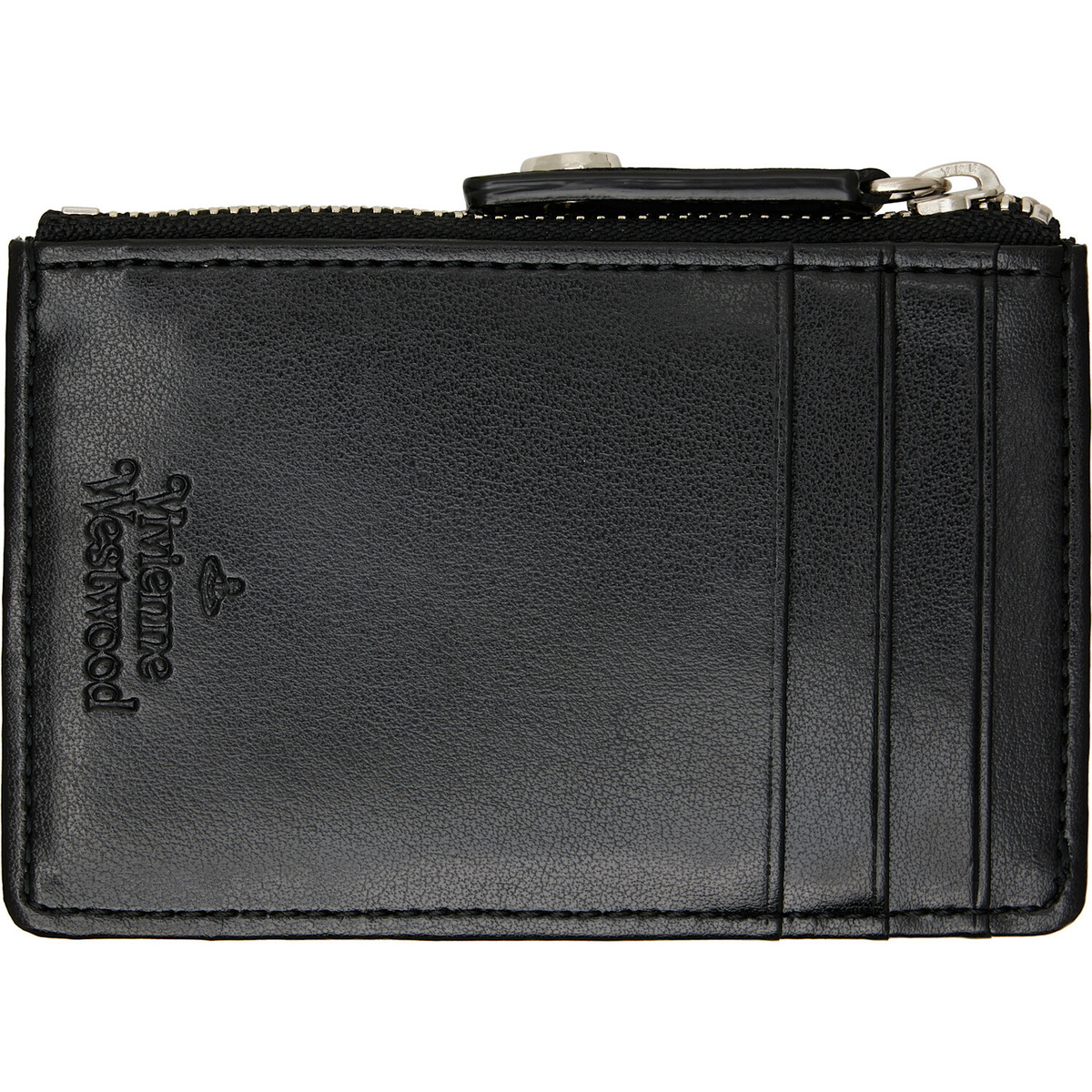 Vivienne Westwood Black Slim Long Card Holder
