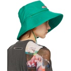 Pushbutton Green Logo Bucket Hat