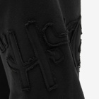 Honor the Gift Men's Script Embroidered Pant in Black